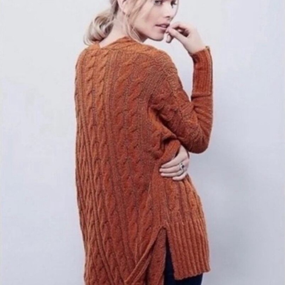 Free People Easy Cable Sweater